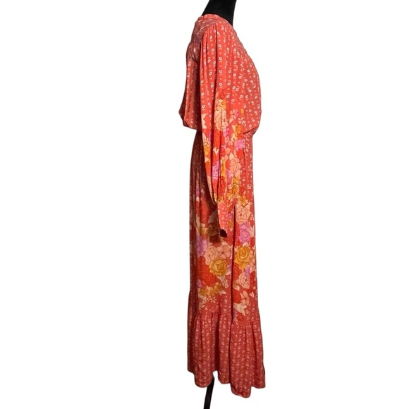 Spell Yellow Rose Maxi Dress in Desert Rose Boho — Size Large - Picture 12 of 15